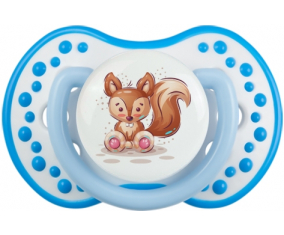 Funny Animals Squirrel: Punta tetina azul blanco fosforescente Lovi Dynamic