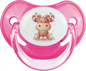 Funny Animals Taurus: Classic Rose Tetine Physiological Tip