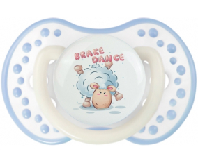 Fun Animals Brake Dance: Clásica punta tetina de cian blanco Lovi Dynamic