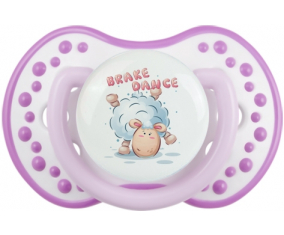 Fun Animals Brake Dance: clásico Lovi Dynamic de punta tetina white-mauve