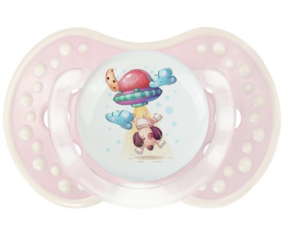 Funny Animals Secoupe volente dog: Retro-pink-tender clásico Tetine tip Lovi Dynamic
