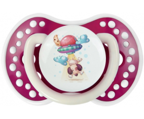 Animales divertidos Secoupe volente perro: Fuchsia fósforo tetina punta Lovi Dynamic