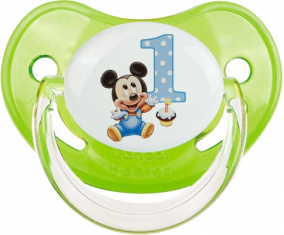 Número de aniversario de Disney Mickey 1: Consejo fisiológico tetino verde clásico
