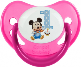 Número de aniversario de Disney Mickey 1: Consejo fisiológico de rosa fosforescente