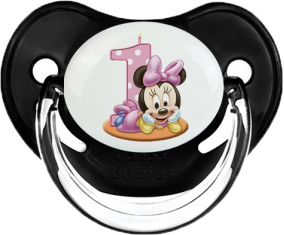 Número de aniversario de Disney Minnie 1: Consejo fisiológico tetino negro clásico