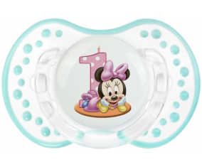 Aniversario de Disney Minnie Número 1: Retro-white-lagoon clásico Tetine tip Lovi Dynamic