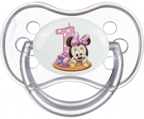 Número de aniversario de Disney Minnie 1: Consejo clásico transparente de anatomía tetina