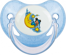 Disney Mickey Good Night: Punta fisiológica tetina de lentejuelas azules