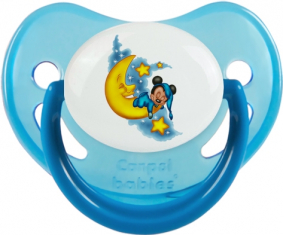Disney Mickey Good Night: Punta fisiológica de tetina azul fósforo