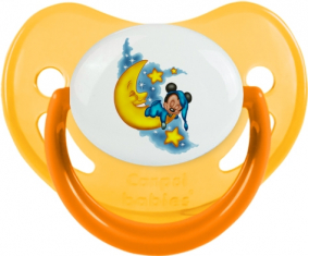 Disney Mickey Good Night: Punta fisiológica tetina amarilla fosforescente