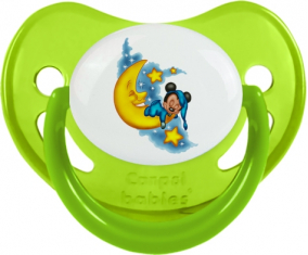 Disney Mickey Good Night: Punta fisiológica tetina verde fosforescente
