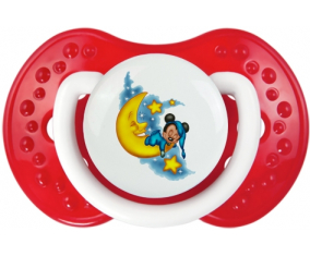 Disney Mickey Good Night: Clásico blanco-rojo tetina punta Lovi Dynamic