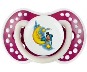 Disney Mickey Good Night: Punta de tetina fosforescente Fuchsia Lovi Dynamic