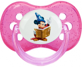 Disney Mickey Magician Magic Book: Punta de cereza tetina rosa de lentejuelas