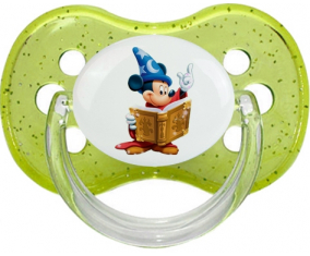 Disney Mickey Magician Magic Book: Punta de cereza tetina de lentejuelas verdes