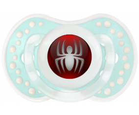 Spiderman spider button araña: Retro-turquesa-laguna clásica tetina punta Lovi Dynamic