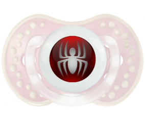 Spiderman Spiderman Spiderere Button: Retro-pink-tender clásico Tetine tip Lovi Dynamic