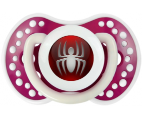 Spiderman spider button araña: Fuchsia fósforo tetina punta Lovi Dynamic