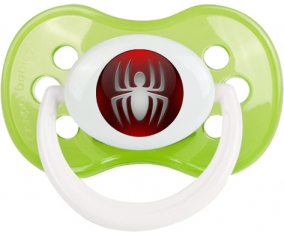 Spiderman spider button araña: Clásico verde Tetin punta anatómica