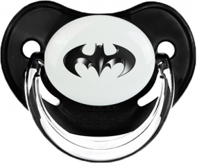 Logotipo negro de Batman: Punta fisiológica tetina negra clásica