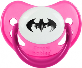 Logotipo negro de Batman: Punta fisiológica fosforescente rose tetina