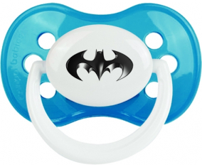 Logotipo negro de Batman: Punta anatómica tetina clásica de cian
