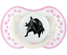 Diseño de Batman-1: Punta tetina de color blanco-rosa fosforescente Lovi Dynamic