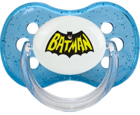 Diseño del logotipo de Batman-3: Punta de cereza tetina de lentejuelas azules