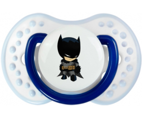 Logotipo de batman kids: Punta tetina clásica azul marino-blanco Lovi Dynamic