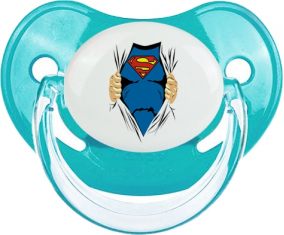 Diseño de Superman-1: Punta fisiológica azul tetina clásica