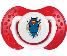 Diseño de Superman-1: Clásico punta tetina de color rojo blanco Lovi Dynamic