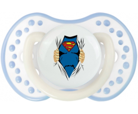 Diseño de Superman-1: Punta tetina de cian blanco clásico Lovi Dynamic