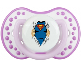 Diseño de Superman-1: Clásico punta tetina de malva blanca Lovi Dynamic
