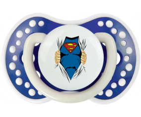 Diseño de Superman-1: Punta tetina azul-marina fosforescente Lovi Dynamic