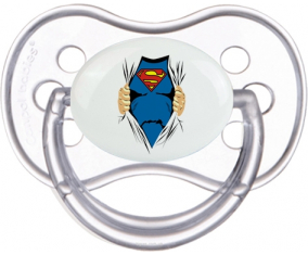 Diseño de Superman-1: Punta anatómica tetina clásica transparente