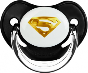 Logotipo de Golden Superman: Consejo Fisiológico Tetino Negro Clásico