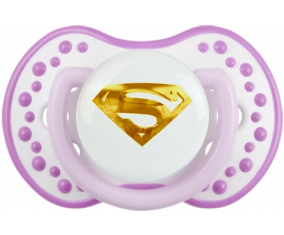 Logotipo de Golden Superman: Clásico punta tetina blanquiazul Lovi Dynamic