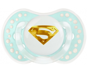 Logotipo de Golden Superman: Retro-turquesa-lagon classic Tetine tip Lovi Dynamic