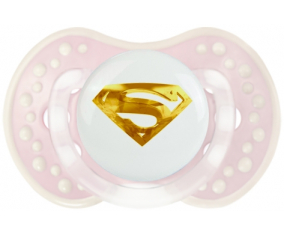 Logotipo de Golden Superman: Punta tetina retro-rosa-tierna Lovi Dynamic