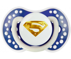 Logotipo de Golden Superman: Punta tetina azul marino fosforescente Lovi Dynamic