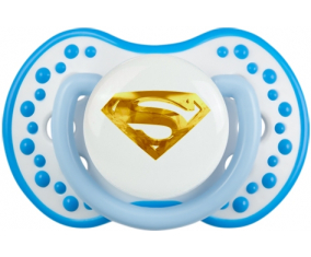 Logotipo de Golden Superman: Punta tetina azul blanco fosforescente Lovi Dynamic