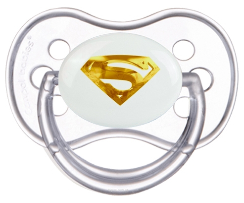 Chupete Personalizado Nombre + Superman – Nueces de Algodón
