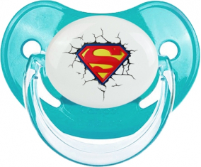Logotipo de Superman rompe la pared: Chupete fisiológica personnalisée