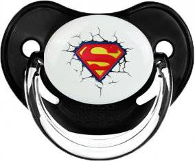 El logotipo de Superman rompe la pared: la clásica punta fisiológica tetina negra