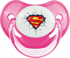 El logotipo de Superman rompe la pared: la clásica punta fisiológica tetina rosa