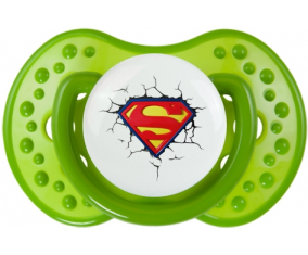 El logotipo de Superman rompe la pared: Chupete Lovi dynamic personnalisée