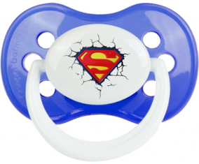 Logotipo de Superman rompe la pared: Chupete anatómica personnalisée