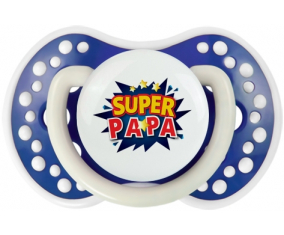 Super PAPA: Punta tetina azul-marina fosforescente Lovi Dynamic