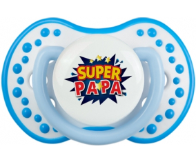 Super PAPA: Punta tetina azul blanco fosforescente Lovi Dynamic