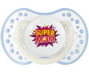 Super MOM: Lovi Dynamic clásico de punta tetina de cian blanco